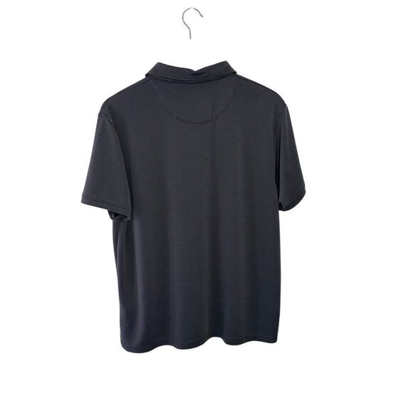 Porter & Ash charcoal grey zip polo shirt - XL - Picture 4 of 8